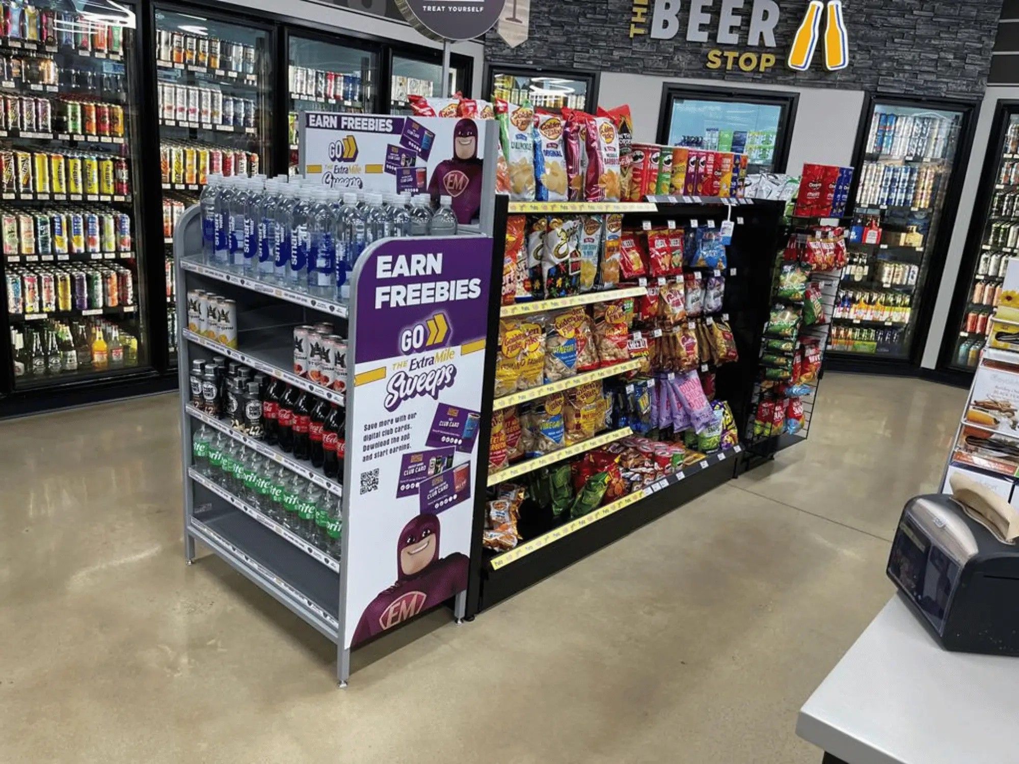 gondola shelving:  essential<br> fixture